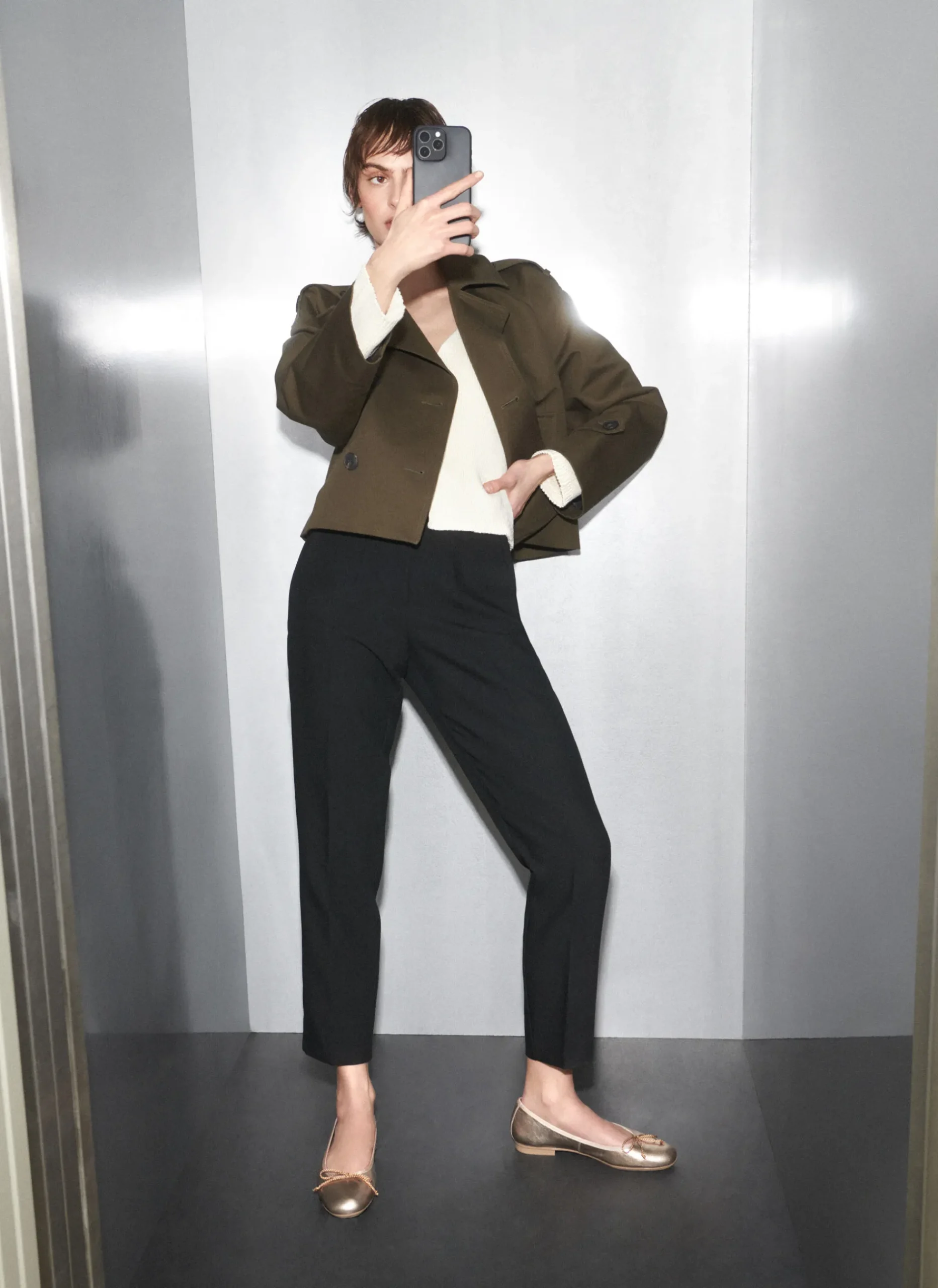 Bailarina basil oro*HISPANITAS Fashion