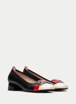 Bailarina manila negro-milk-rojo*HISPANITAS New