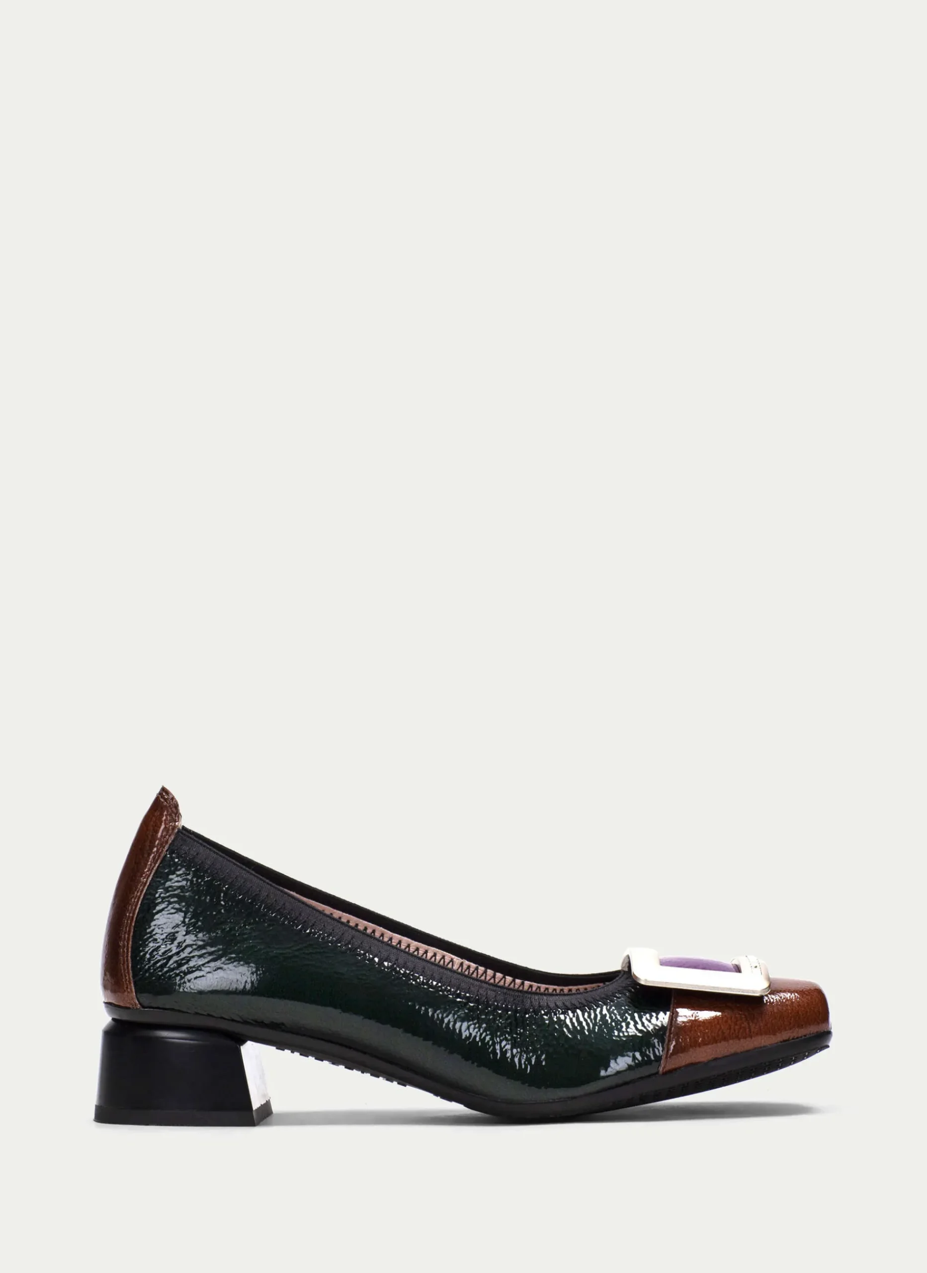 Bailarina salma forest-cuero-magenta*HISPANITAS Discount
