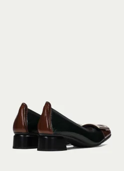 Bailarina salma forest-cuero-magenta*HISPANITAS Discount