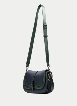 Bolso de Hombro azul-forest*HISPANITAS Fashion
