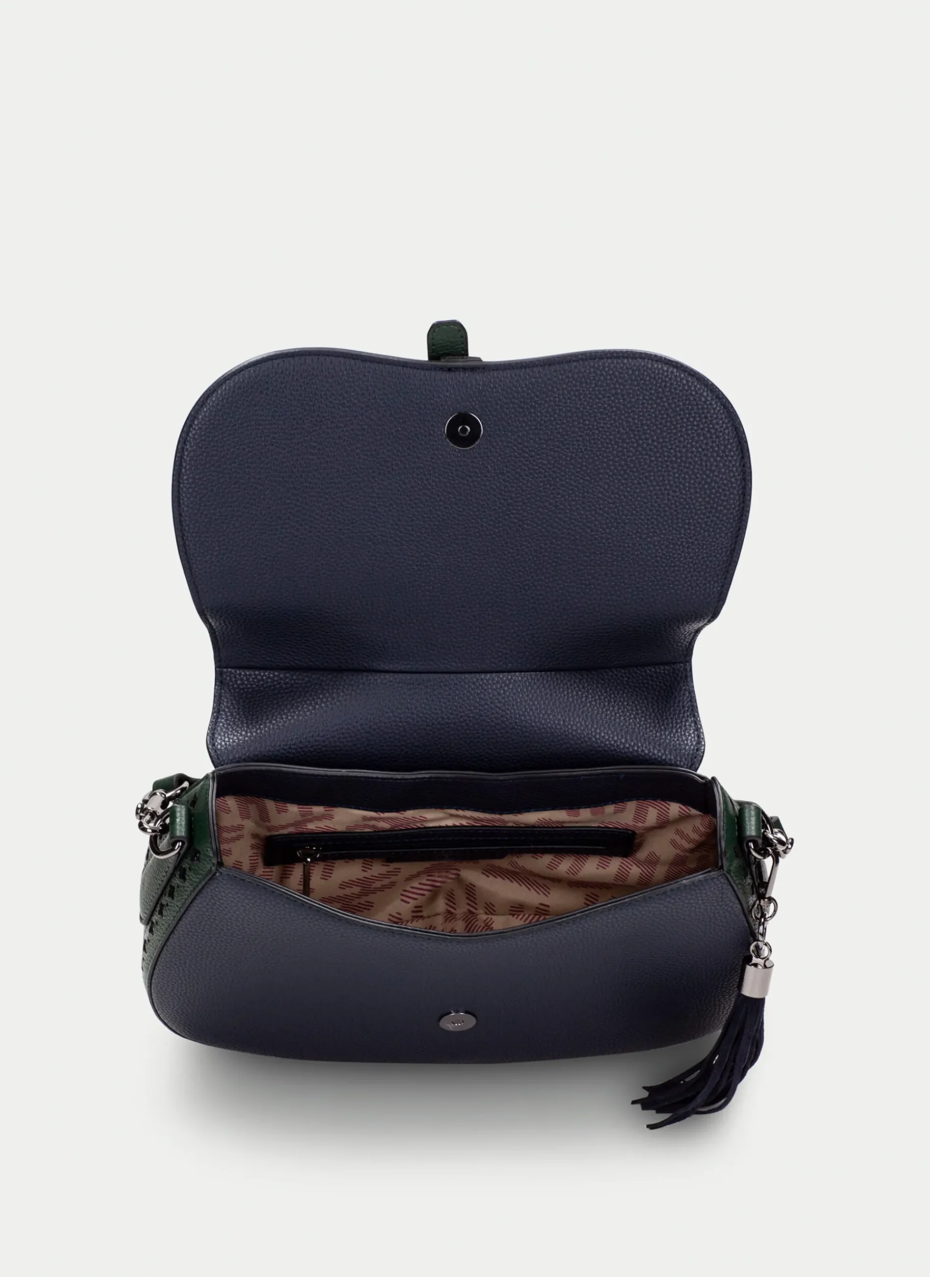 Bolso de Hombro azul-forest*HISPANITAS Fashion