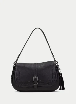 Bolso de Hombro  negro*HISPANITAS Sale