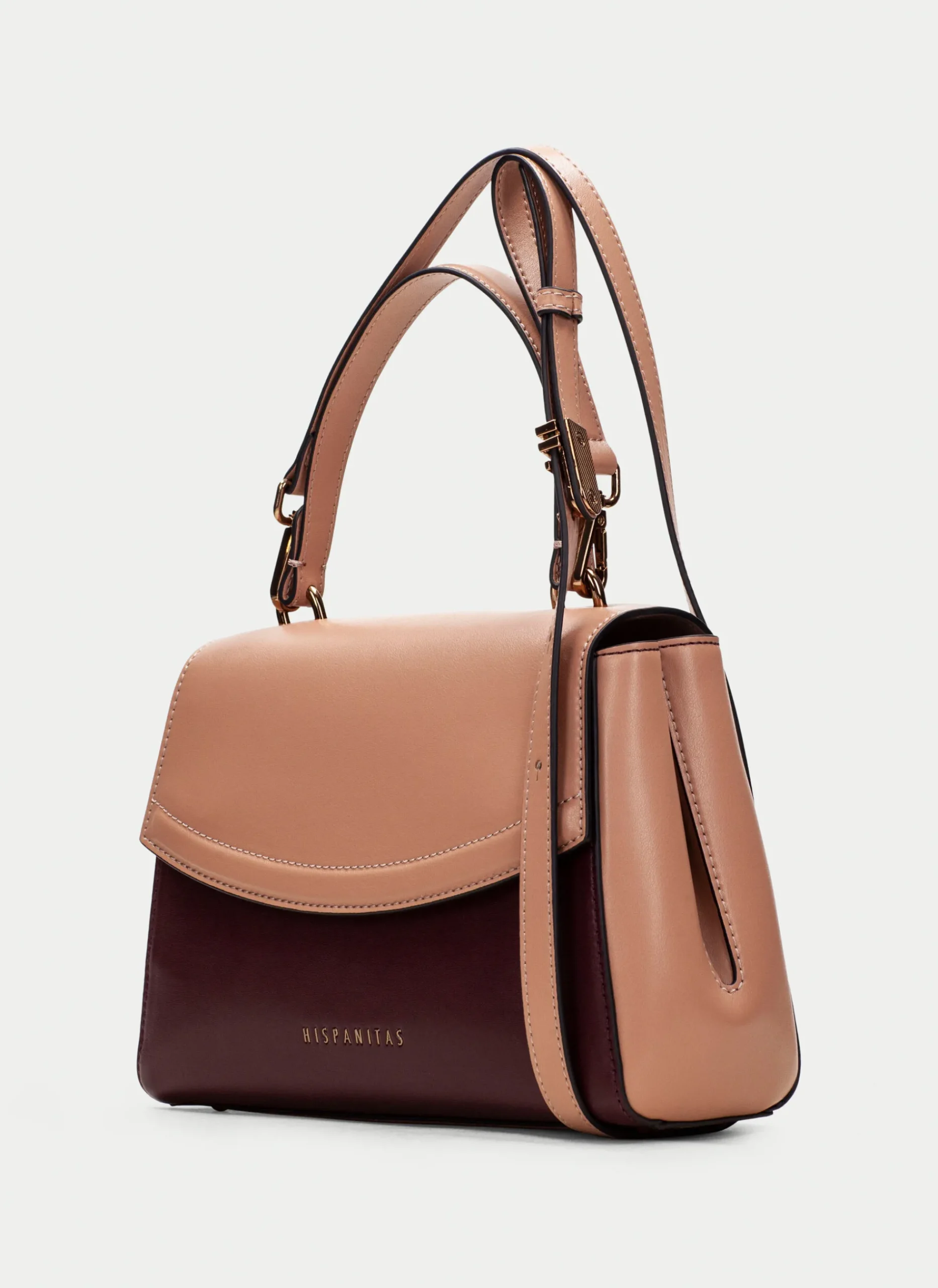 Bolso de Mano almond-vino*HISPANITAS New
