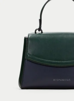 Bolso de Mano azul-forest*HISPANITAS New