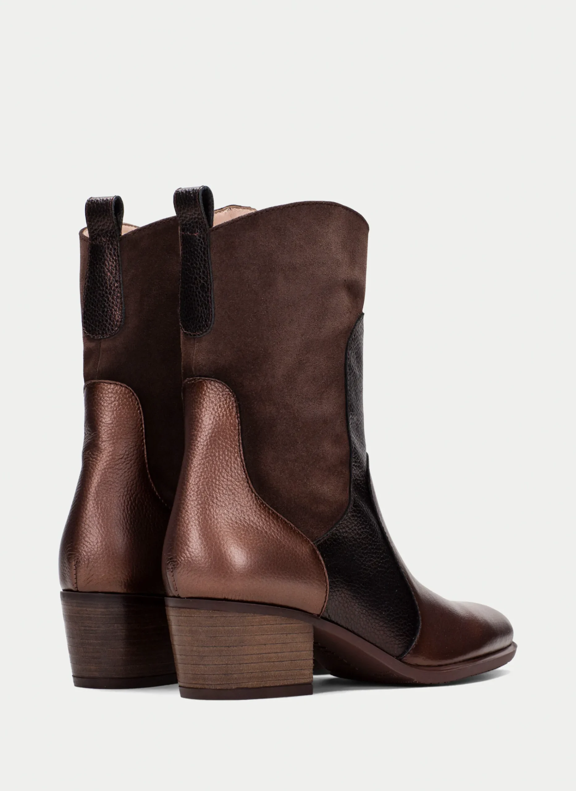 Bota Cowboy madeira marron-bronce*HISPANITAS Best