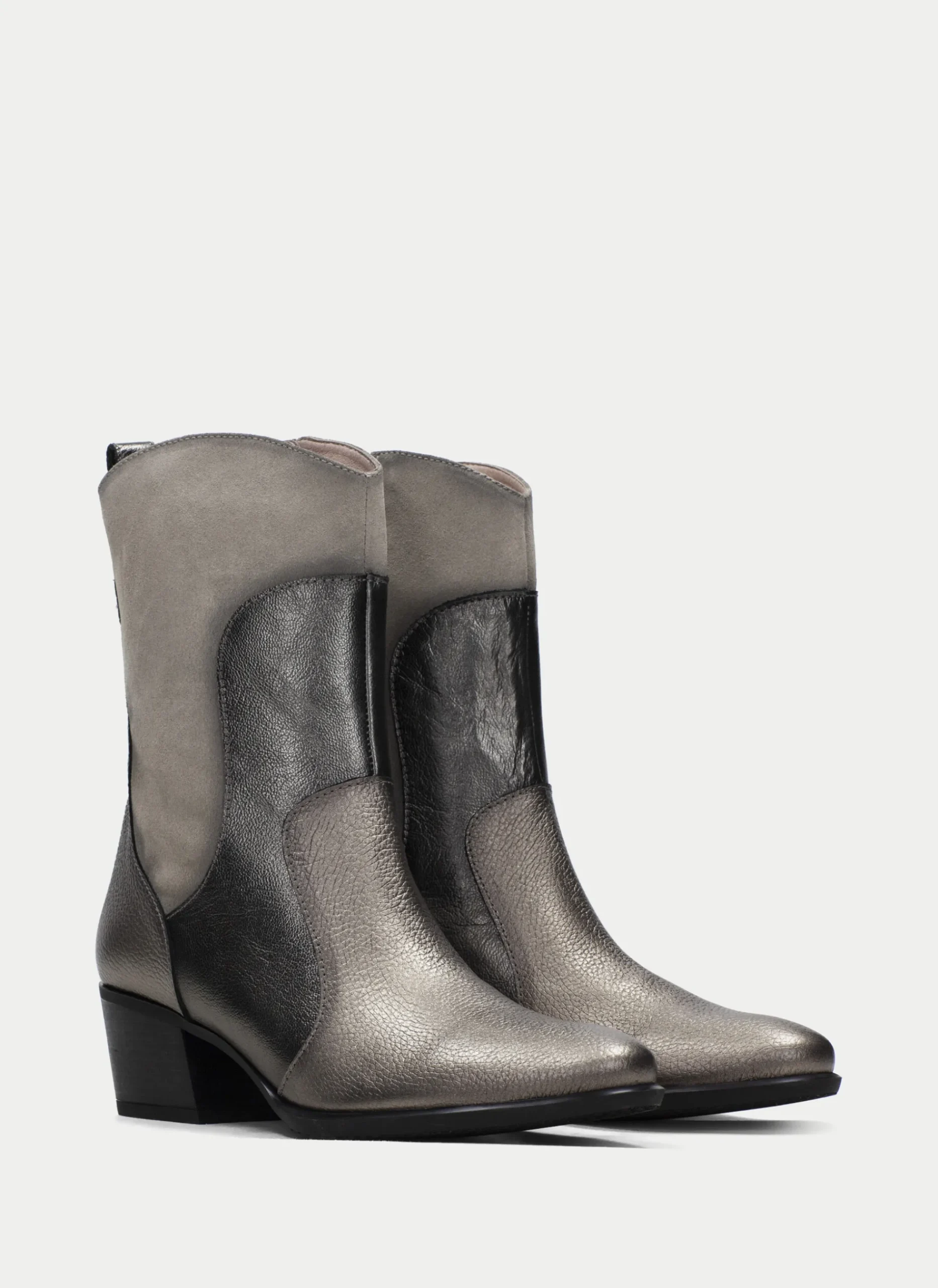 Bota Cowboy madeira metalizados*HISPANITAS New