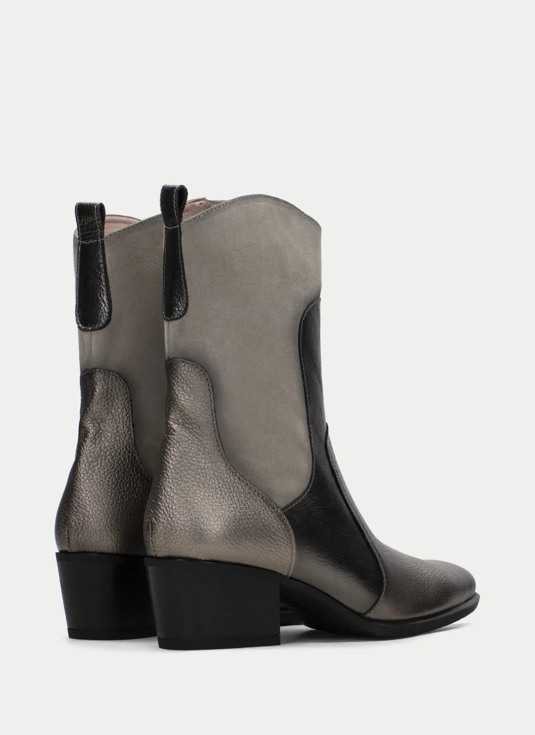 Bota Cowboy madeira metalizados*HISPANITAS New