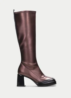 Bota tokio negro-bronce*HISPANITAS Online