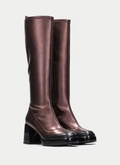 Bota tokio negro-bronce*HISPANITAS Online