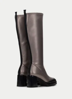Bota tokio negro-plomo*HISPANITAS Outlet