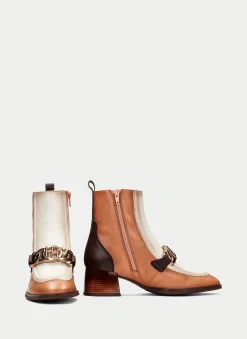 Botin charlize apricot-vainilla*HISPANITAS Clearance