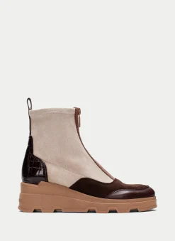 Botin florencia marron-milk*HISPANITAS New
