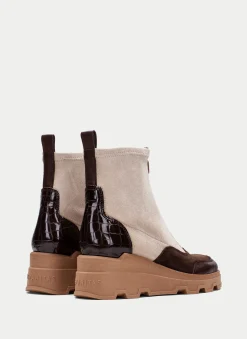 Botin florencia marron-milk*HISPANITAS New