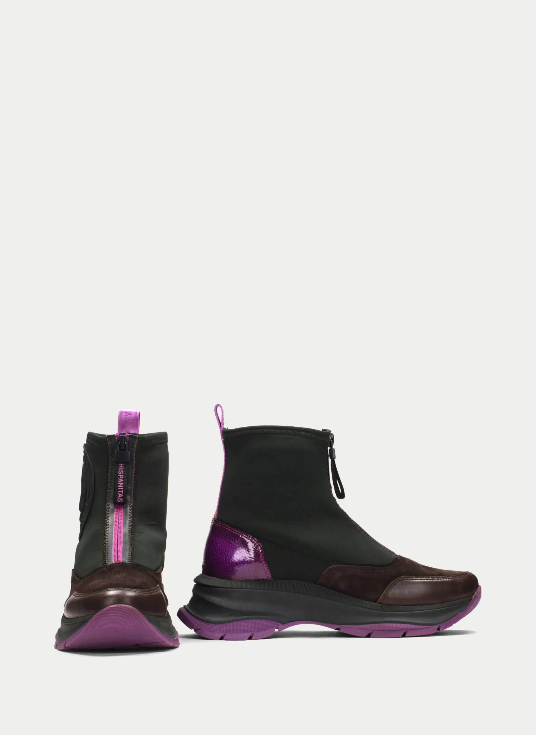 Botin sport alaska forest-marrón-magenta*HISPANITAS Outlet