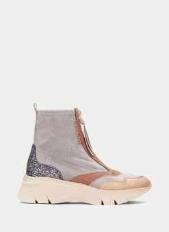 Botin sport helsinki gris-tierra-glitter*HISPANITAS Discount