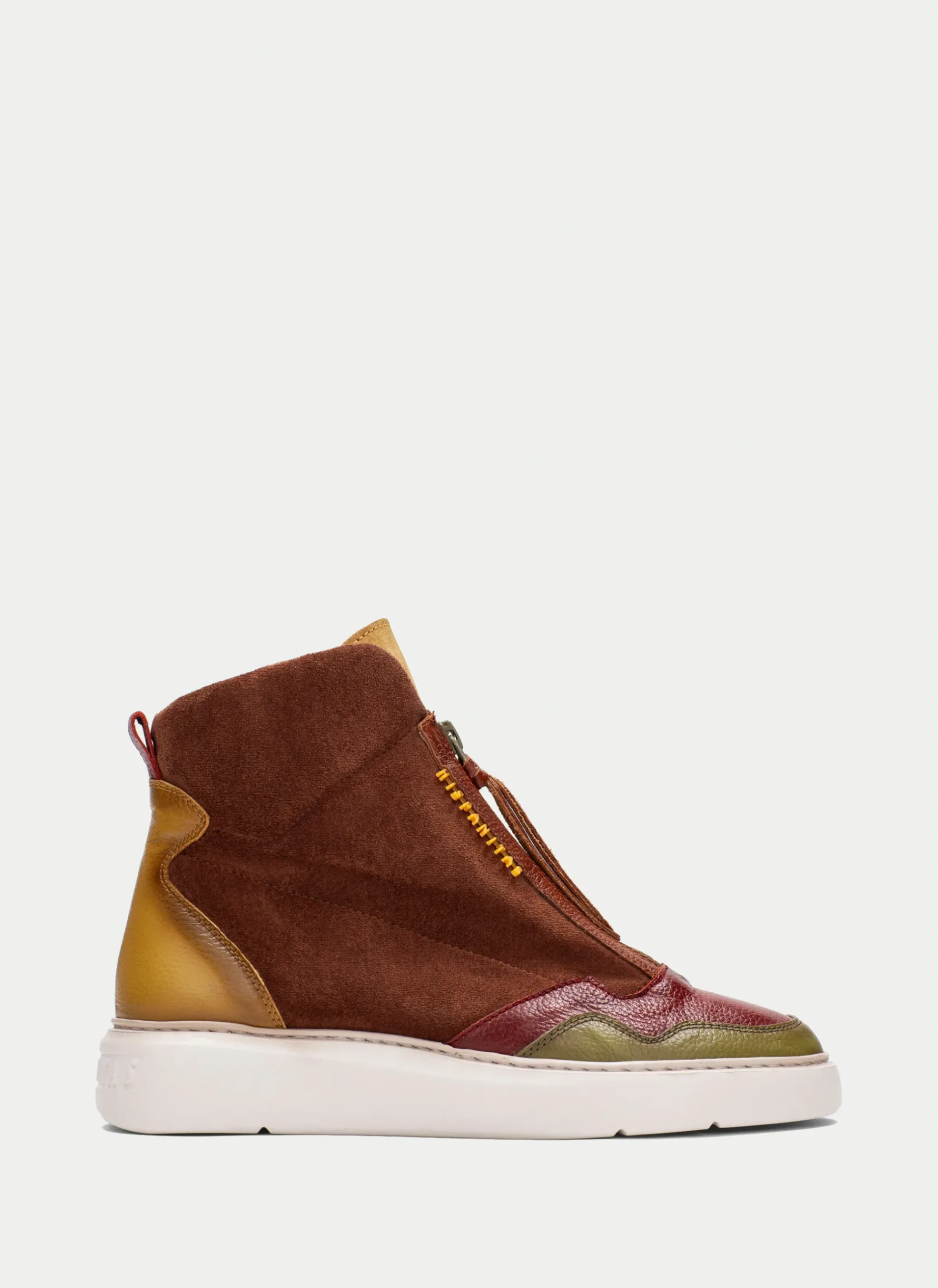 Botin sport oceania cuero-mostaza-oliva*HISPANITAS Hot