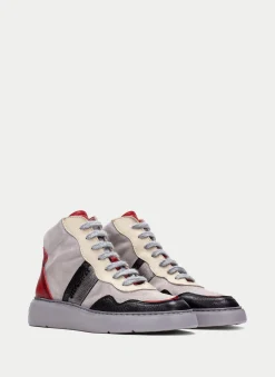 Botin sport oceania negro-gris-rojo*HISPANITAS Outlet