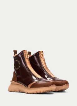Botin sport polinesia cuero-marrón*HISPANITAS Online