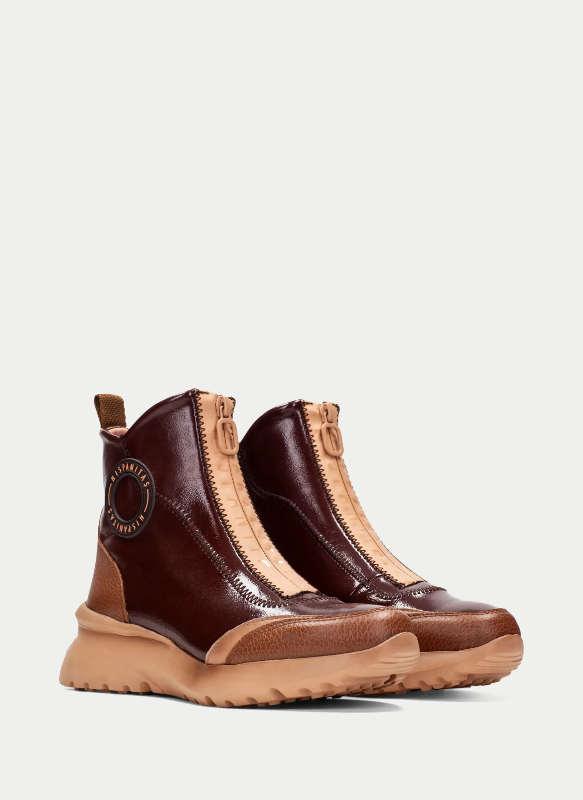 Botin sport polinesia cuero-marrón*HISPANITAS New