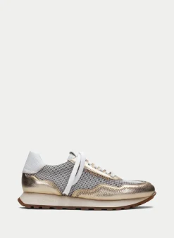 Deportivo loira blanco-oro*HISPANITAS Sale