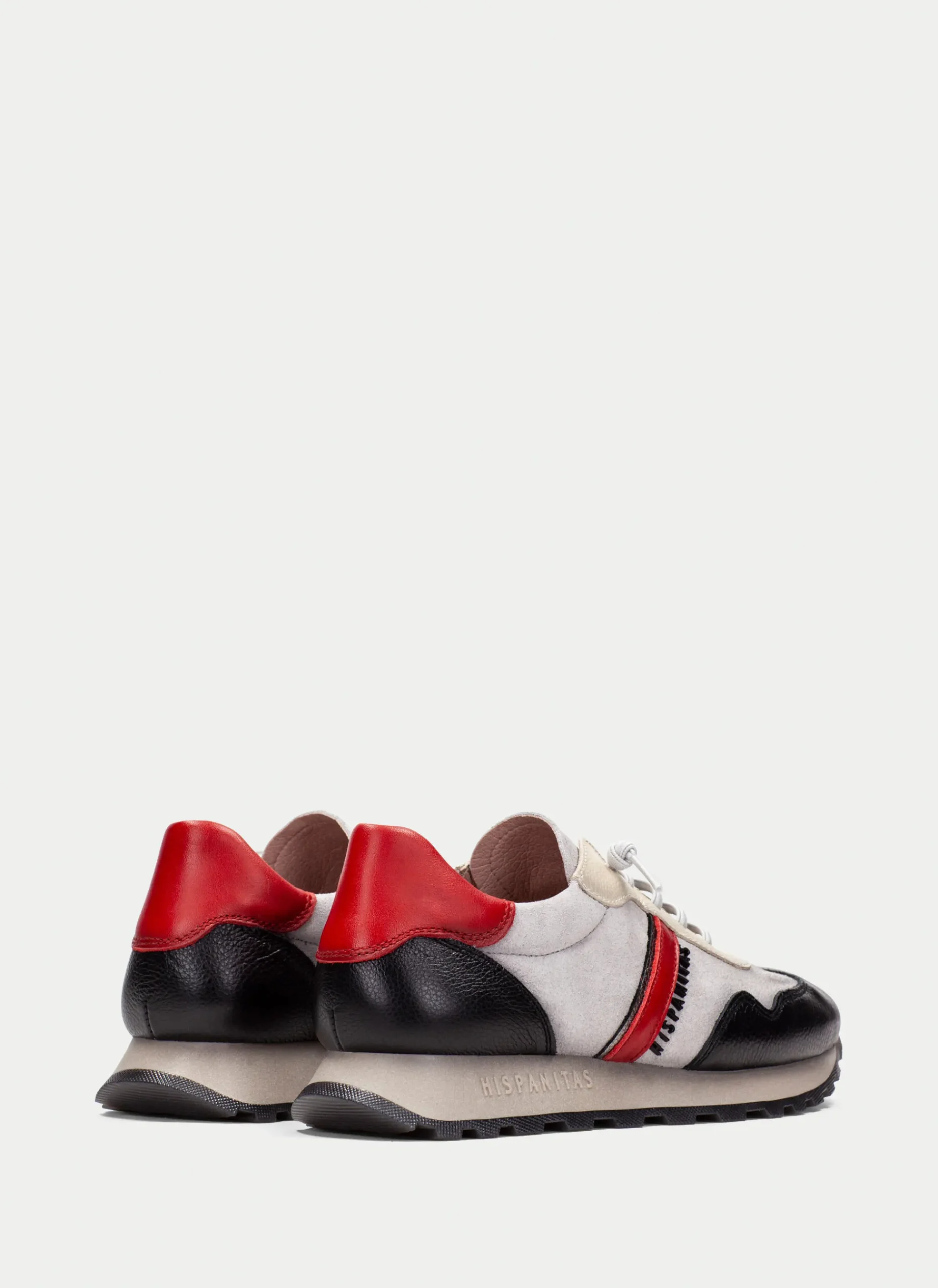 Deportivo loira negro-gris-rojo*HISPANITAS New