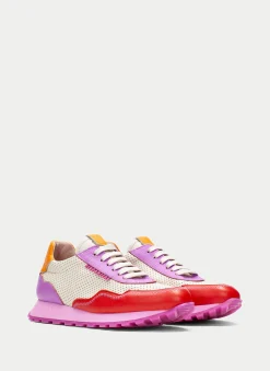 Deportivo loira rojo-crema-violet*HISPANITAS Clearance