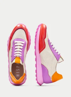Deportivo loira rojo-crema-violet*HISPANITAS Clearance