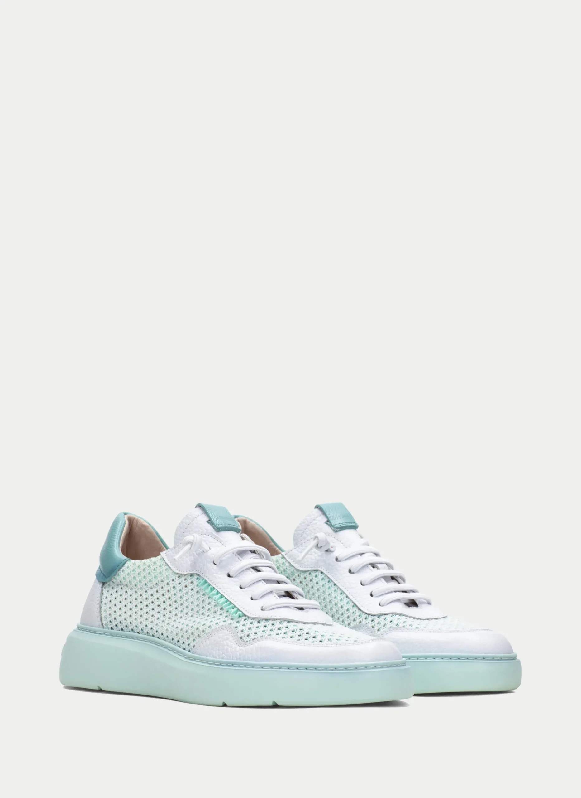 Deportivo oceania blanco-aguamarina*HISPANITAS Discount