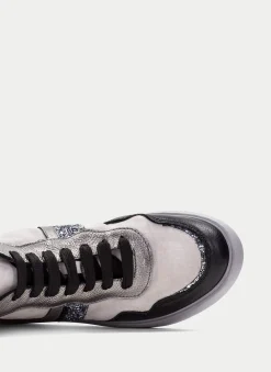 Deportivo oceania negro-gris-glitter*HISPANITAS Discount