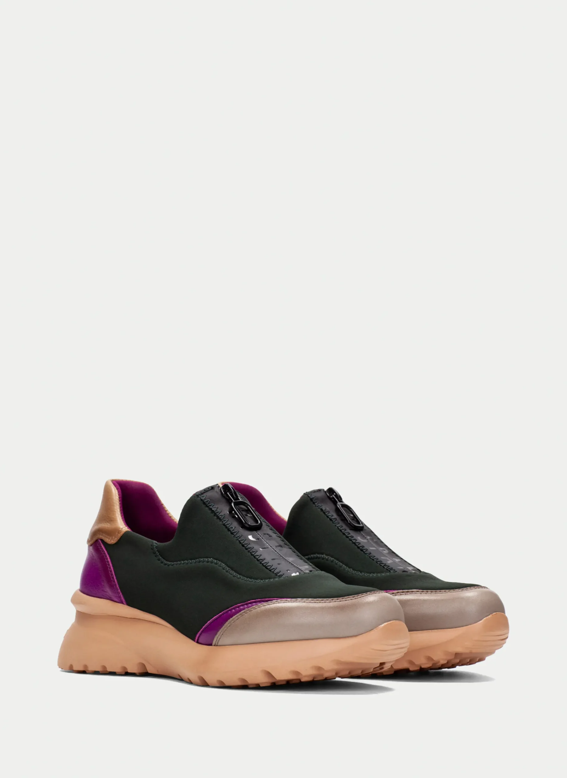 Deportivo polinesia forest-taupe-magenta*HISPANITAS Online