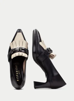 Mocasin ankara negro-milk*HISPANITAS Hot