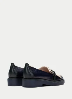 Mocasin brooklyn azul-milk-forest*HISPANITAS New