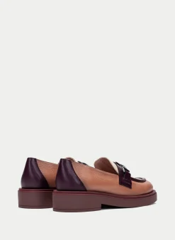 Mocasin brooklyn vino-milk-almond*HISPANITAS Online