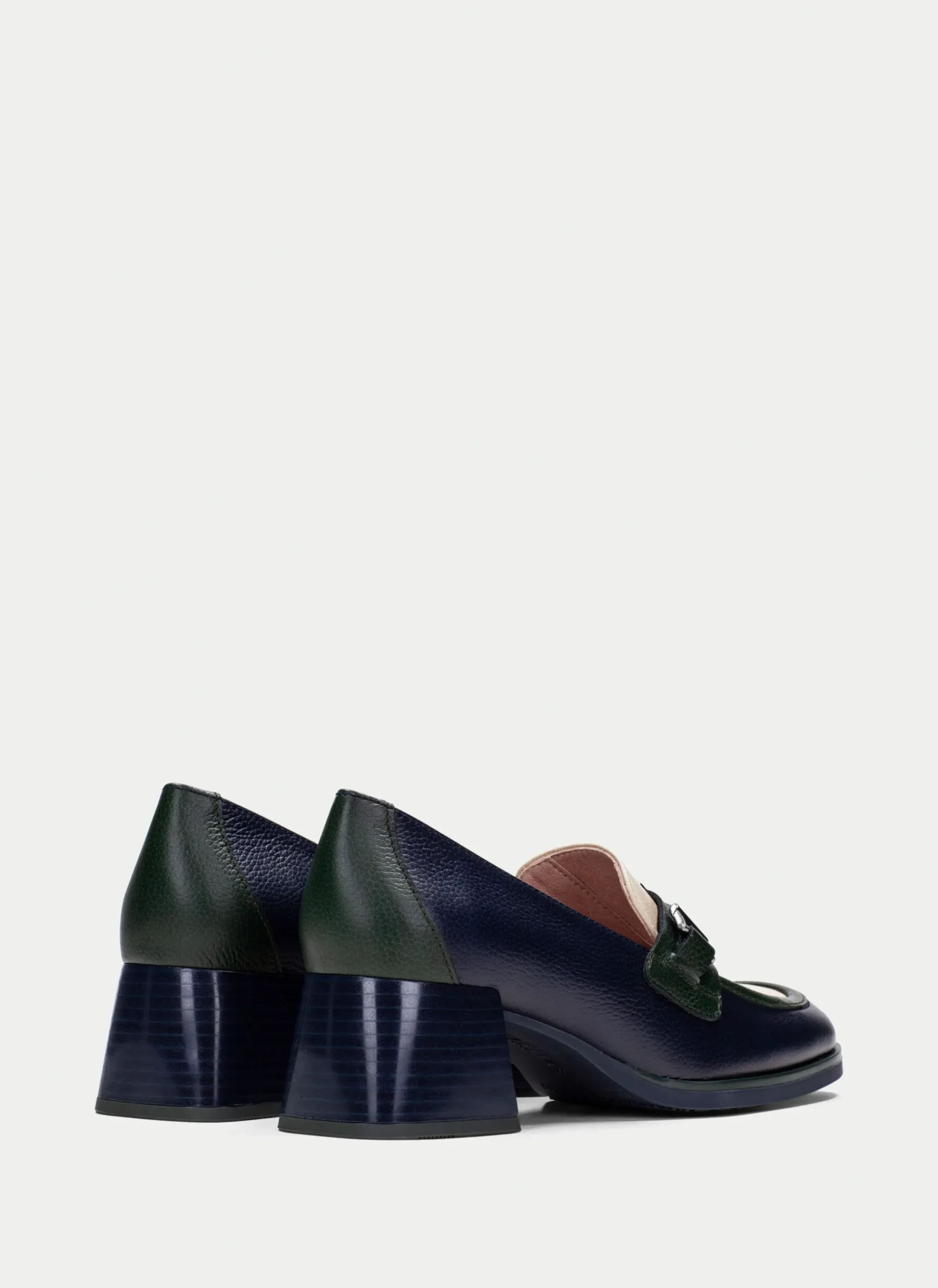 Mocasin milan azul-milk-forest*HISPANITAS Discount