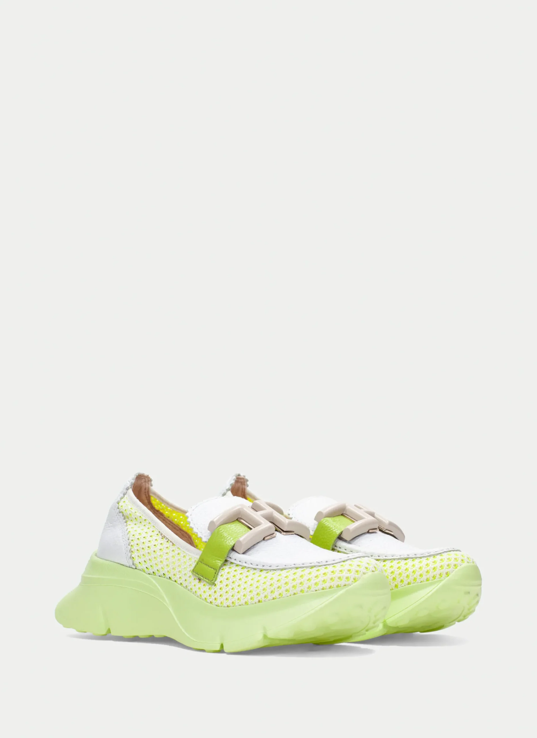 Mocasin Sport hawai blanco-kiwi*HISPANITAS Online