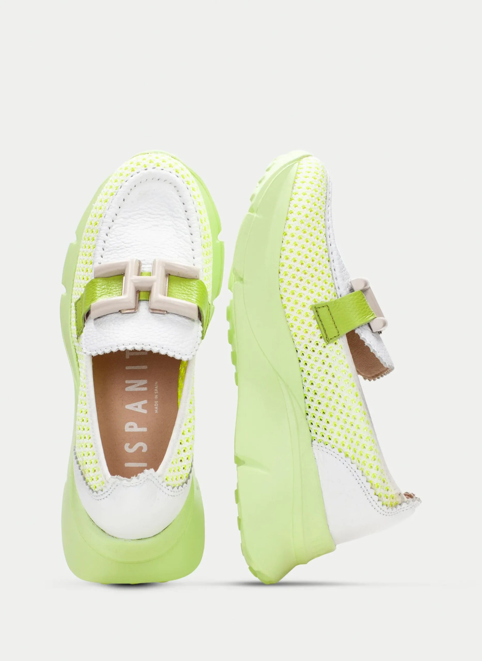 Mocasin Sport hawai blanco-kiwi*HISPANITAS Online