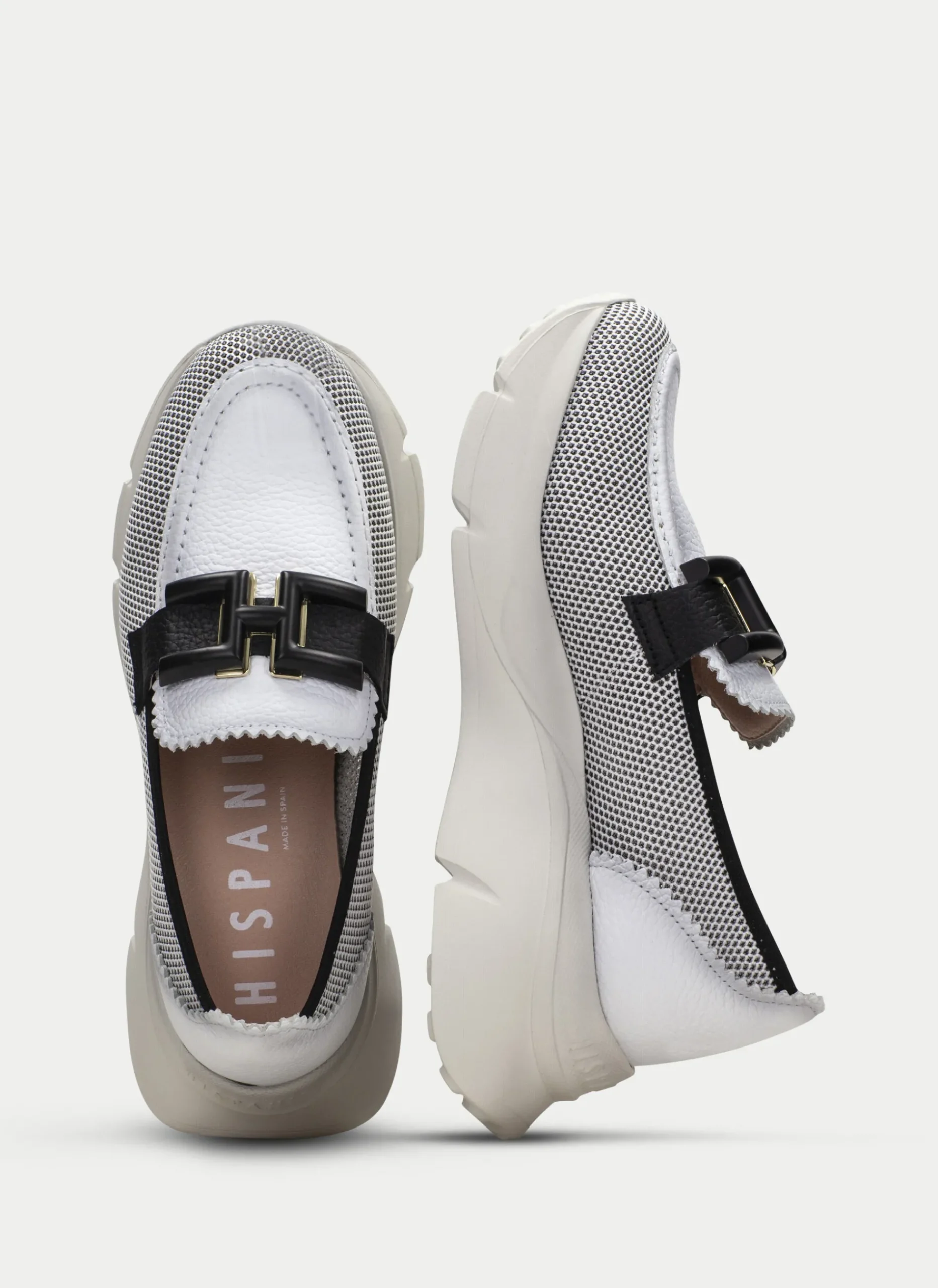 Mocasin Sport hawai blanco-negro*HISPANITAS Sale