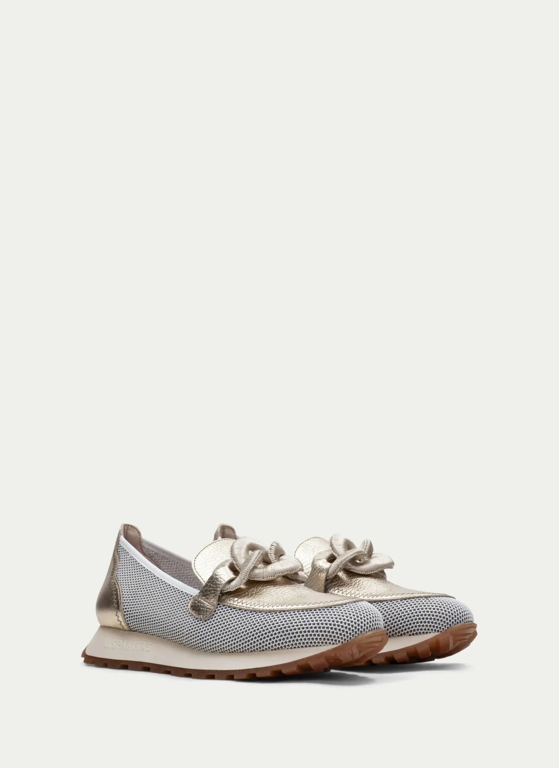 Mocasin Sport loira blanco-oro*HISPANITAS New