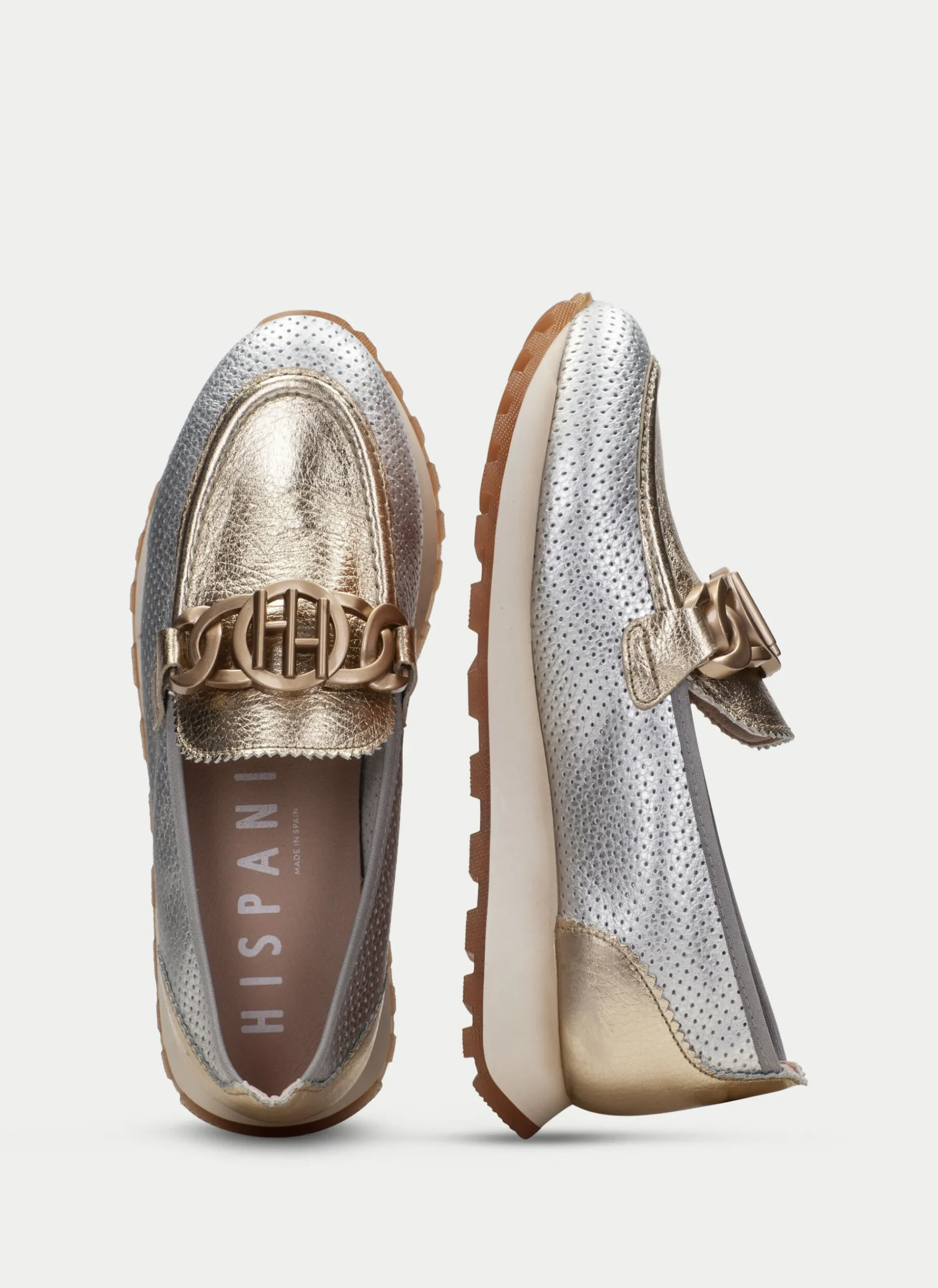 Mocasin Sport loira oro-plata*HISPANITAS Online