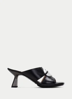 Sandalias Destalonadas danielle negro-blanco*HISPANITAS Discount