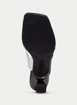 Sandalias Destalonadas danielle negro-blanco*HISPANITAS Discount