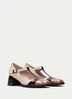 T Strap milan vino-milk-almond*HISPANITAS Sale