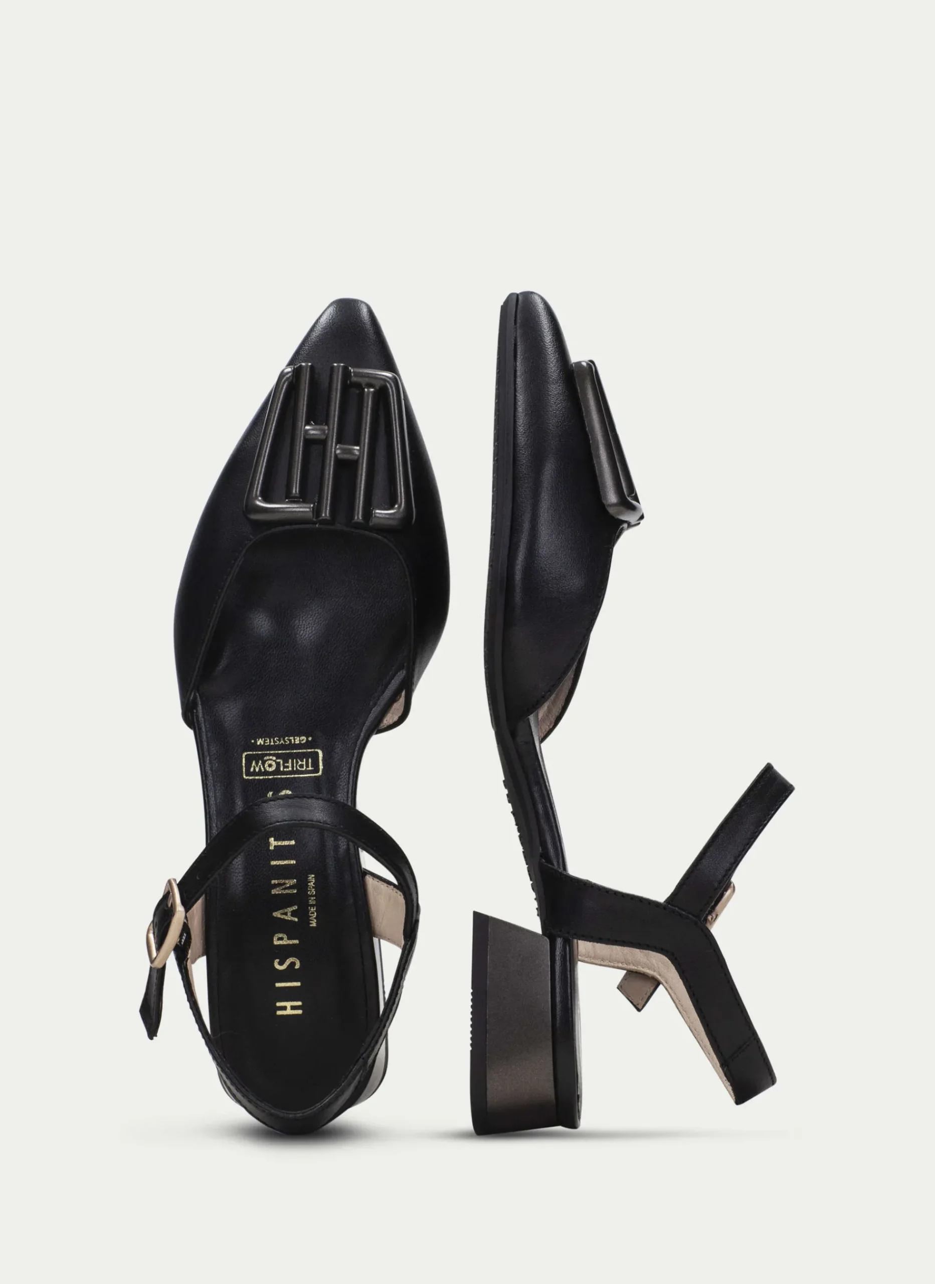 Zapato Plano dali negro*HISPANITAS Outlet