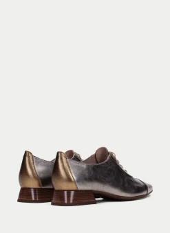 Zapato Plano dali oro-acero*HISPANITAS Discount