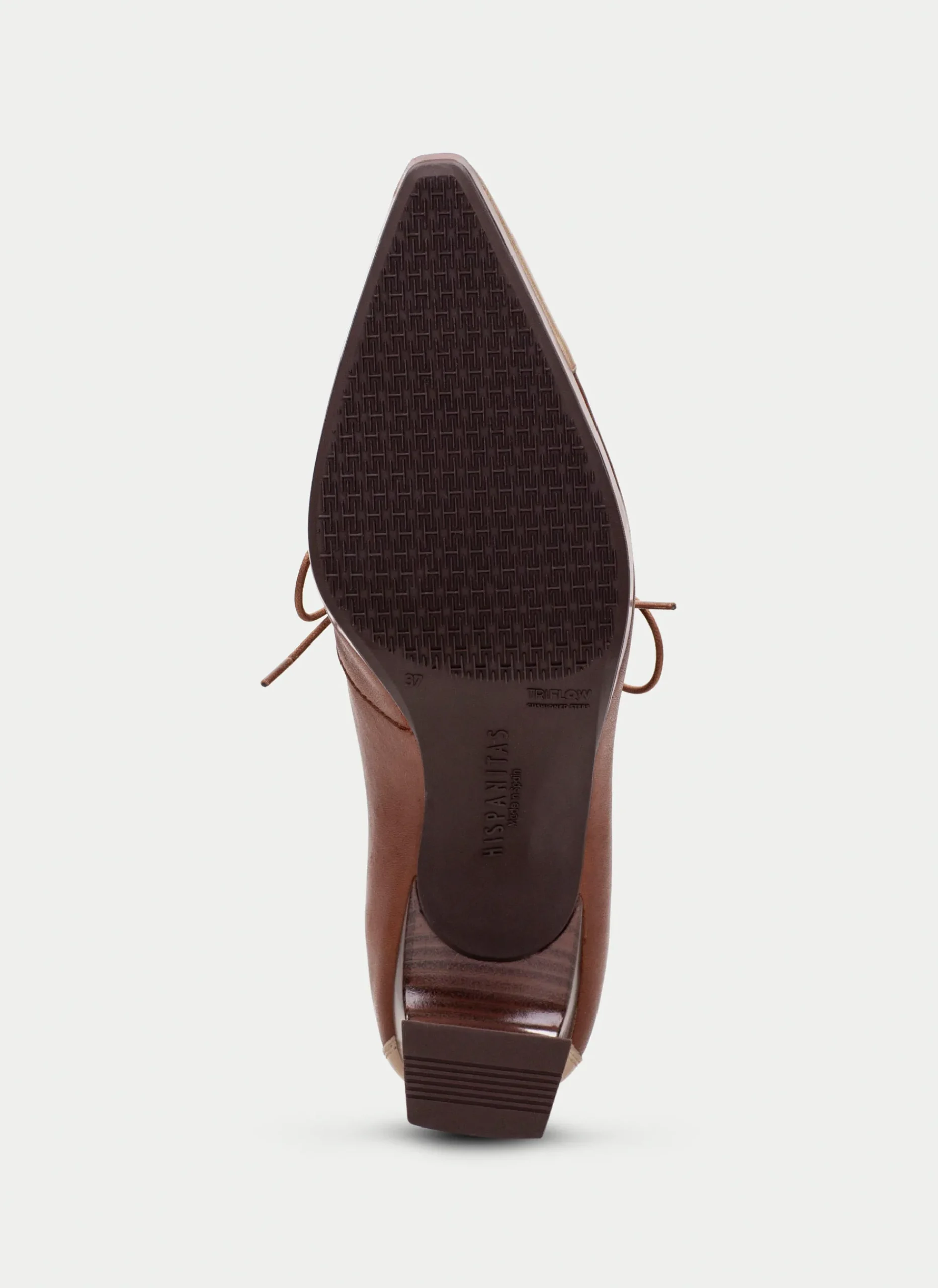 Zapato Tacon ankara cuero-milk*HISPANITAS Sale