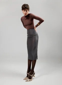 Zapato Tacon nova snake-taupe*HISPANITAS Sale